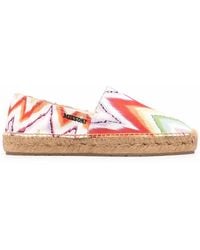 Missoni - Espadrilles Met Zigzagprint - Lyst