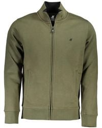 U.S. Grand - Embroidered-Logo Zip-Up Sweatshirt - Lyst