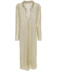Philosophy Di Lorenzo Serafini - Flowing Silhouette Dress With Design - Lyst