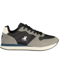 U.S. Grand - Logo-Patch Panelled Sneakers - Lyst