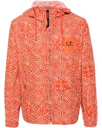 C.P. Company - Inca-print Hooded Jacket - Lyst