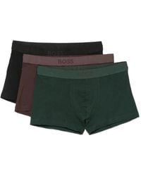 BOSS - Logo-Waistband Boxer Briefs Set Of Three - Lyst