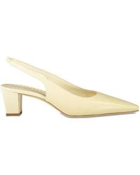 Manolo Blahnik - Escarpins Teutamospla 50 Mm À Bride Arrière - Lyst