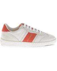 Ferragamo - Achille Hammered Leather Sneakers - Lyst