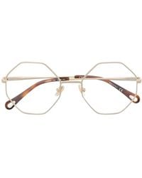 Chloé - Metal Glasses - Lyst