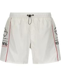 Iceberg - Logo-Print Swim Shorts - Lyst