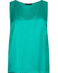 Liu Jo - Mouwloze Top Met Diepe Ronde Hals - Lyst