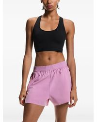 On Shoes - Short Imprimé À Taille Élastiquée - Lyst