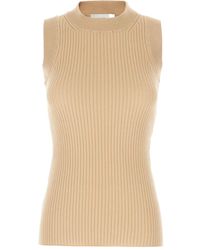 Sportmax - Geripptes Tanktop - Lyst