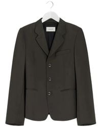 Lemaire - Single-Breasted Tailored Blazer - Lyst