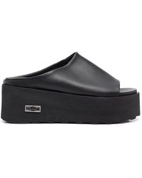Cult - Sandali Slides Con Logo - Lyst