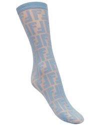 fendi mesh socks