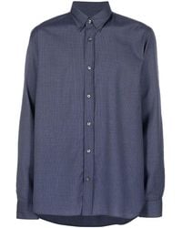 Woolrich - Fine-Check Virgin Wool Shirt - Lyst