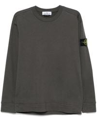 Stone Island - Cotton Jersey Sweatshirt - Lyst