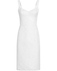 Dolce & Gabbana - Corsetry Brocade Dress - Lyst