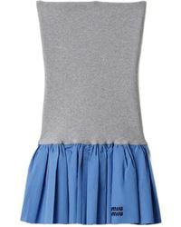 Miu Miu - Gonne Jersey+Popeline - Lyst