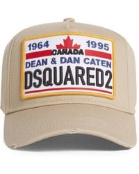 DSquared² - Cotton Baseball Cap - Lyst