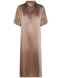 Antonelli - Short-Sleeve Midi Dress - Lyst