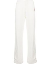 CASABLANCA - Logo-Patch Side-Stripe Fleece Track Pants - Lyst