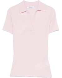 Max Mara - Geribbelde Top Met Kraag - Lyst