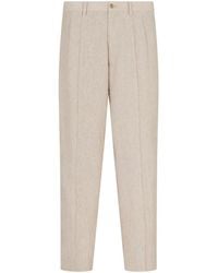 Giorgio Armani - Linen Trousers - Lyst