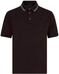 Herno - Tipped-Collar Polo Shirt - Lyst