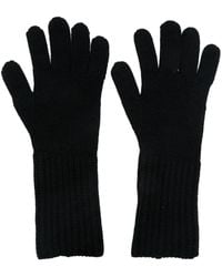 Fabiana Filippi - Ribbed Merino Wool Gloves - Lyst