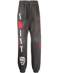 SAINT Mxxxxxx - X Vlone Jogginghose Mit Logo-Print - Lyst