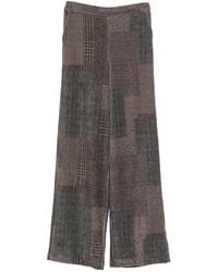 Bye - Hose Im Patchwork-Look - Lyst