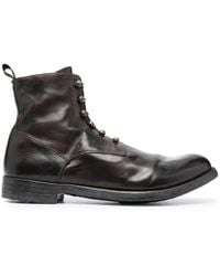 Officine Creative - Hive 051 Leather Ankle Boots - Lyst