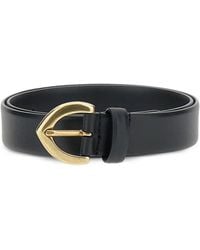 Bax Lab - Buckle Leather Belt - Lyst