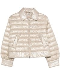 Herno - Polo-Collar Padded Jacket - Lyst