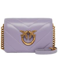 Pinko - Mini Love Click Cross Body Bag - Lyst