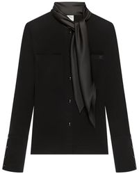 Courreges - Camicia Con Foulard - Lyst