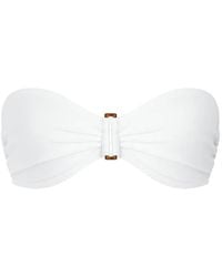 Vilebrequin - Ring-Detail Bandeau-Style Bikini Top - Lyst