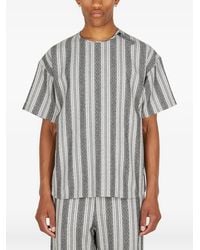Snow Peak - Camicia Con Dettaglio A Righe - Lyst