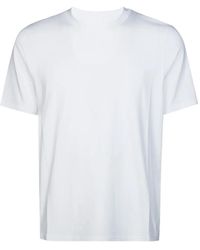 Alpha Studio - Crew-Neck T-Shirt - Lyst