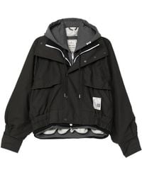 Maison Mihara Yasuhiro - Veste Bomber À Triple Superposition - Lyst
