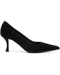 Ferragamo - Pumps Aus Wildleder 55Mm - Lyst