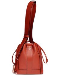 Lancel - Elles Leather Bucket Bag - Lyst