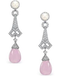 Anabela Chan - 14K And Rhodium Vermeil Moderne Multi-Stone Earrings - Lyst