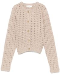 FRAME - Kabelgebreid Vest - Lyst