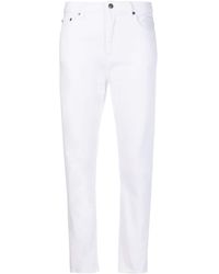 Dondup - Cropped Slim-fit Trousers - Lyst
