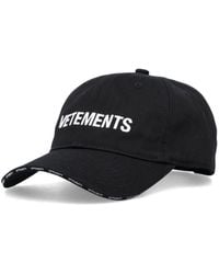 Vetements - Logo-embroidered Baseball Cap - Lyst