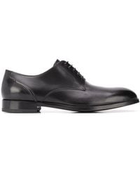 Zegna - Stitched-panel Derby Shoes - Lyst