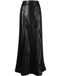 Nanushka - Carlotta Faux-Leather Maxi Skirt - Lyst