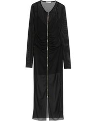 Patrizia Pepe - Mesh Midi Dress - Lyst