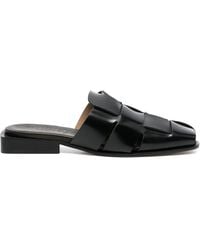 Hereu - Coraia Leather Mules - Lyst