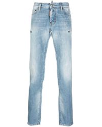 DSquared² - Tief sitzende Slim-Fit-Jeans - Lyst