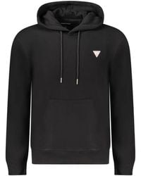 Guess - Logo-Patch Hoodie - Lyst